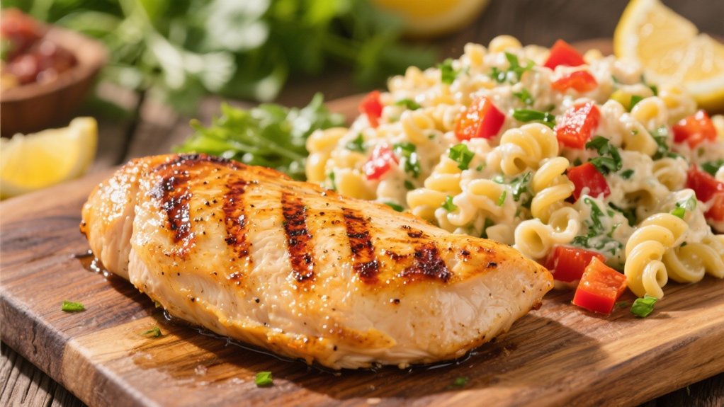 grilled chicken transforms salads
