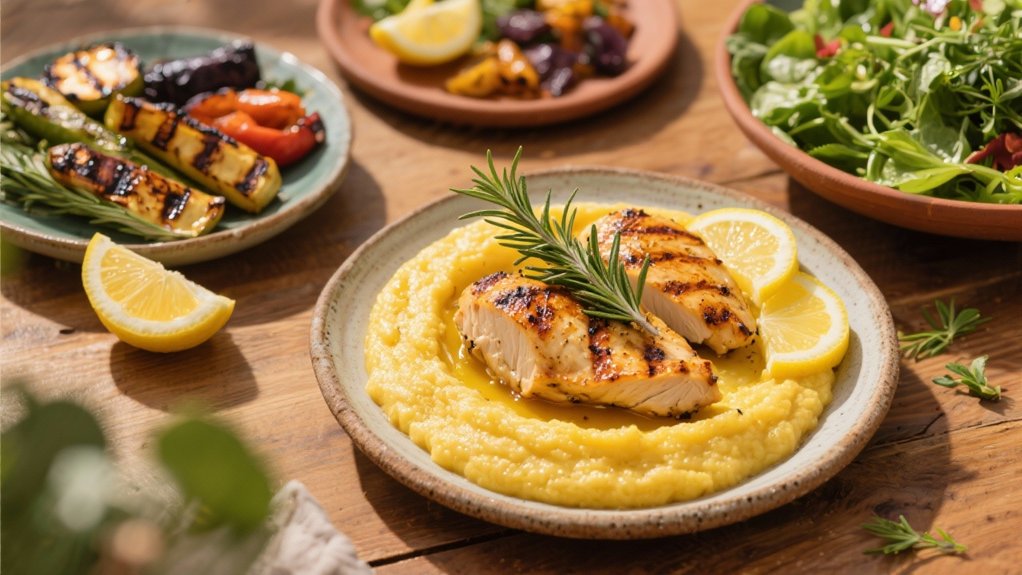 grilled chicken with rosemary