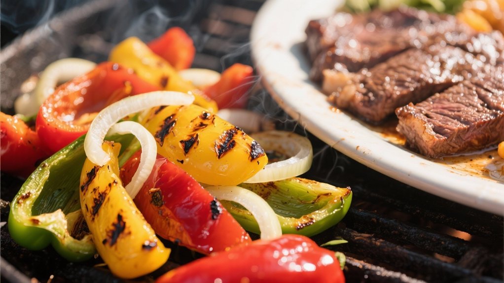 grilled colorful vegetables simplicity