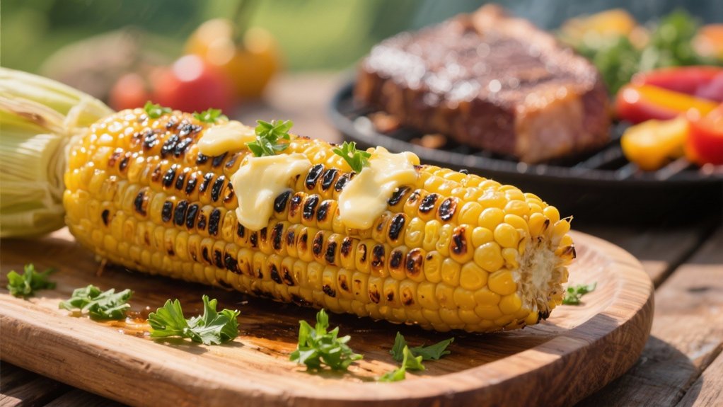 grilled corn barbecue side dish