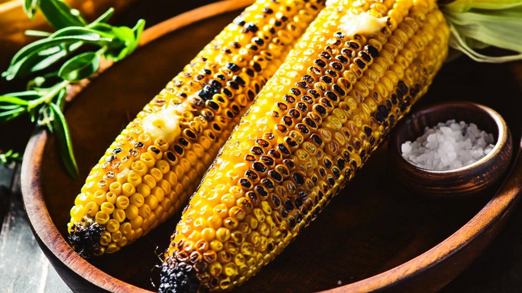 grilled corn enhances steaks