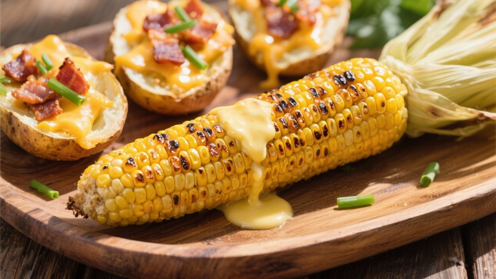 grilled corn fresh smoky delight