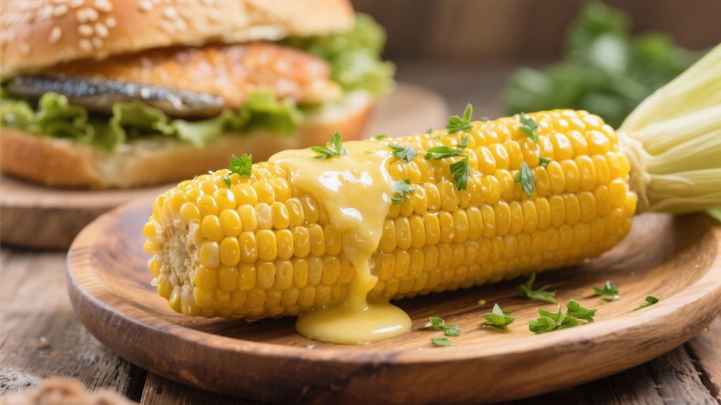 grilled corn on cob