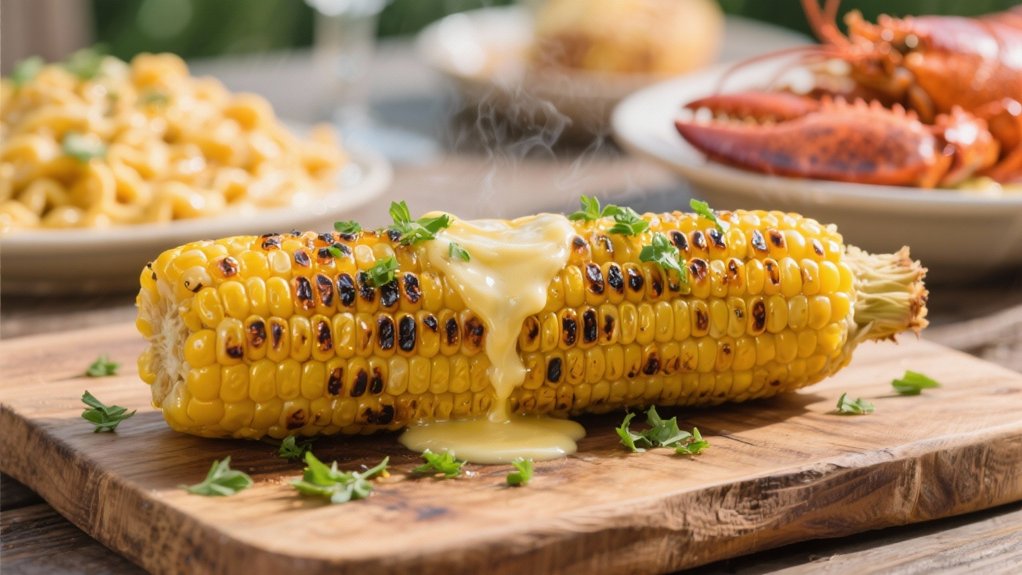 grilled corn with flavor