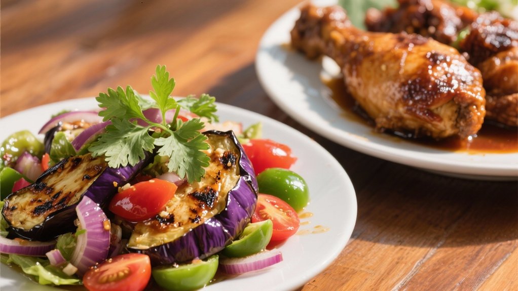 grilled eggplant salad recipe
