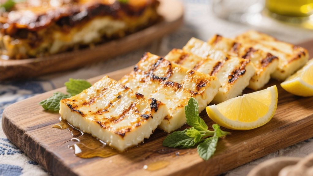 grilled halloumi cheese delight