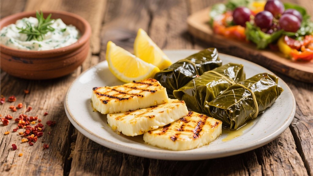 grilled halloumi cheese delight