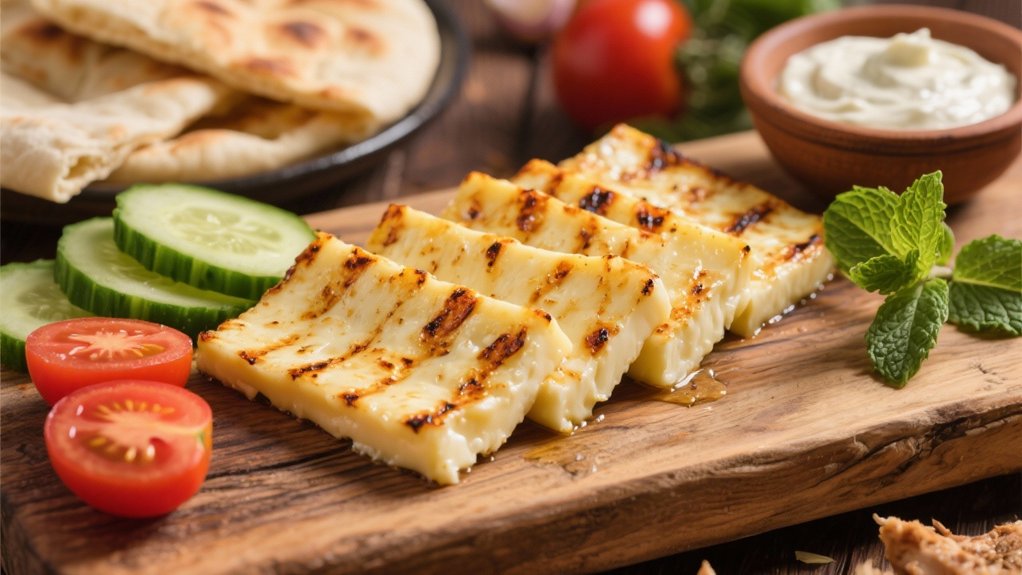 grilled halloumi cheese delight