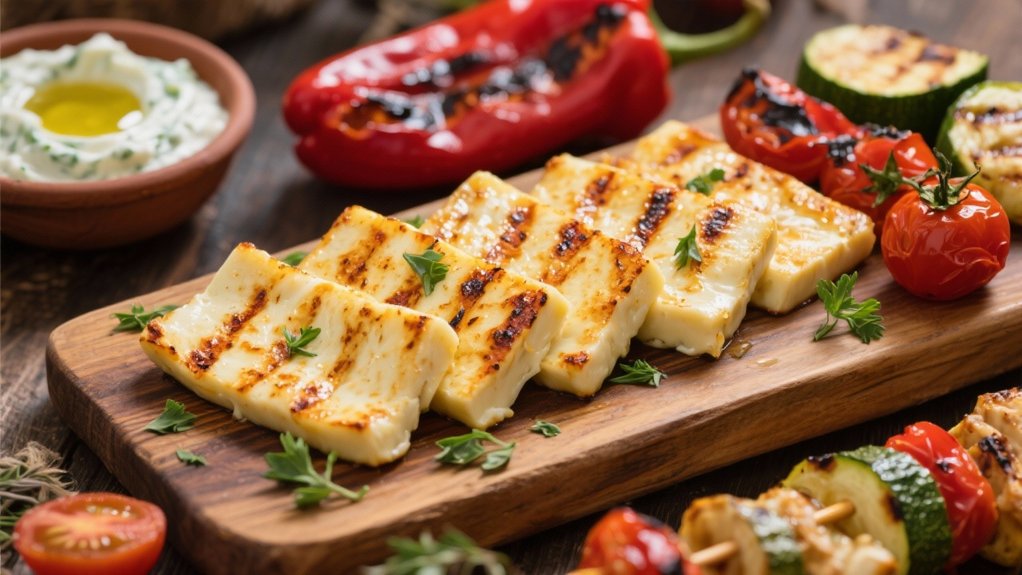 grilled halloumi cheese perfection