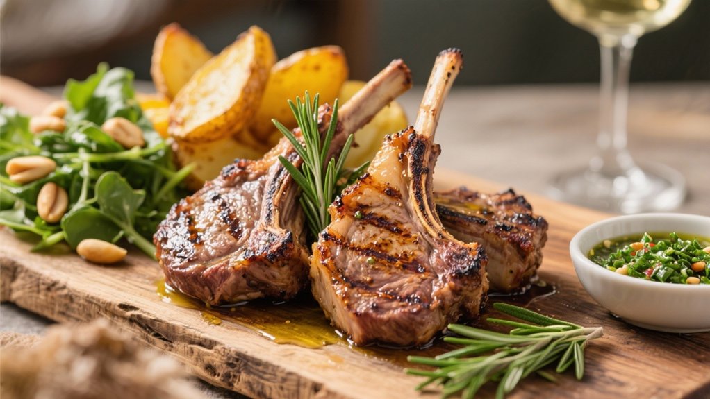 grilled lamb chops sophistication