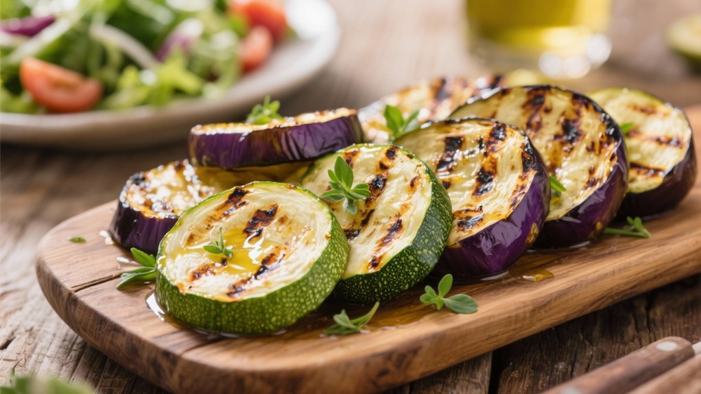 grilled mediterranean vegetable flavors