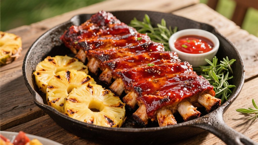 grilled pineapple enhances dishes