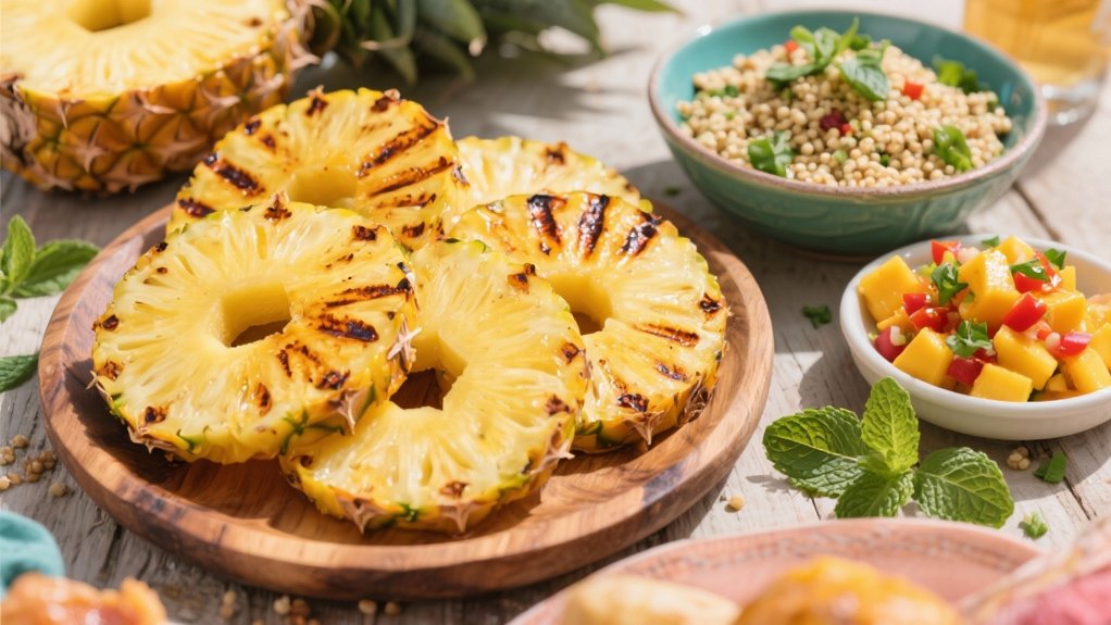 grilled pineapple enhances savory dishes
