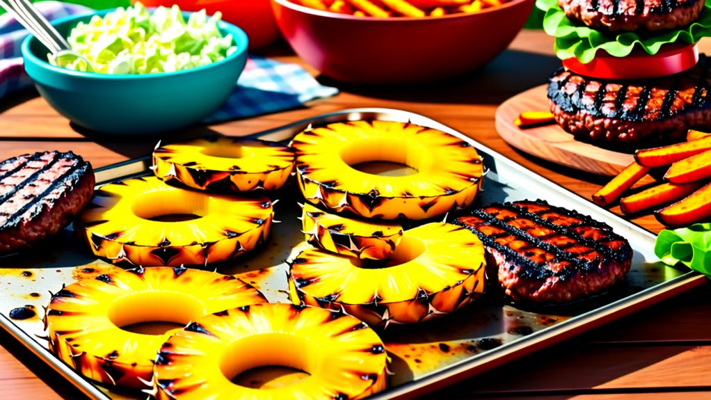 grilled pineapple enhances savory dishes