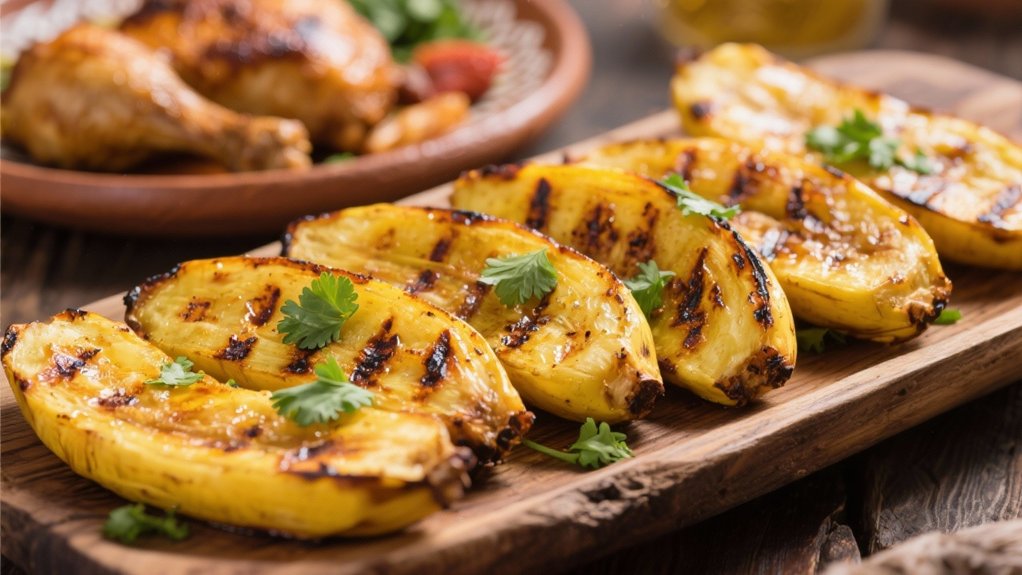 grilled plantains enhance chicken
