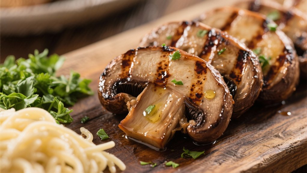 grilled portobello mushroom preparation
