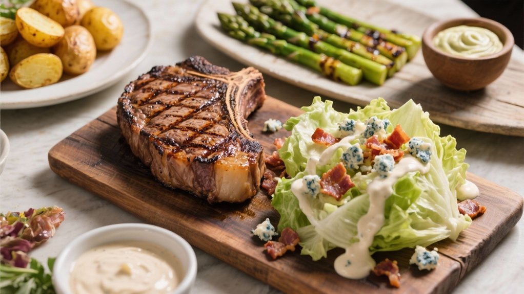 grilled ribeye salad pairing