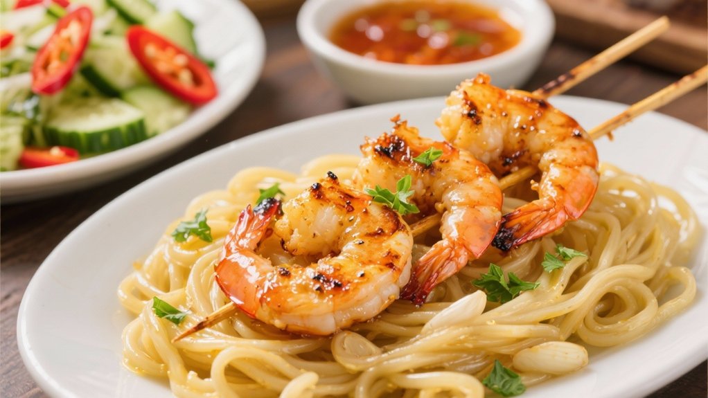 grilled shrimp skewers recipe
