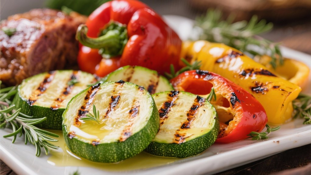 grilled vegetables balance braciole
