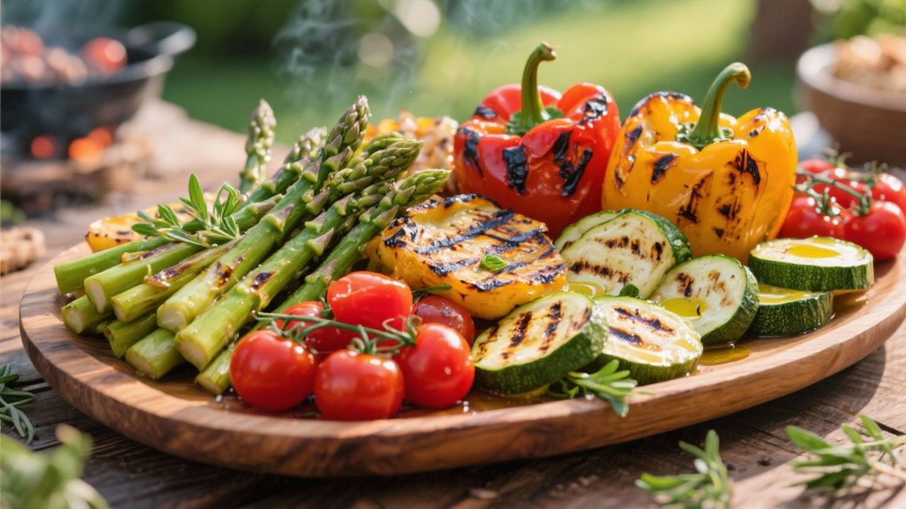 grilled vegetables enhance bbq