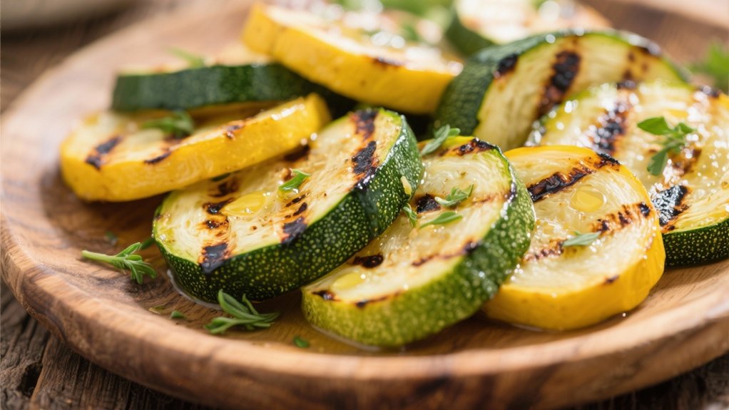 grilled vegetables enhance flavor