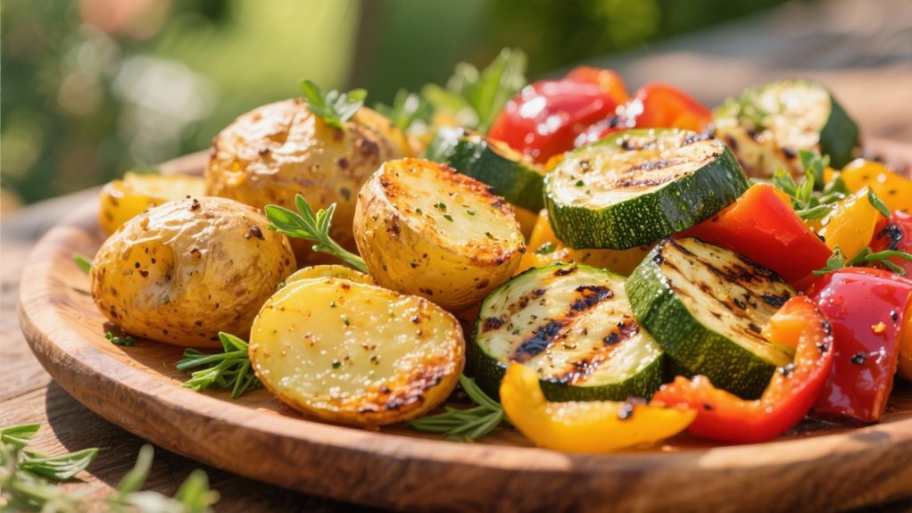 grilled vegetables enhance summer flavors