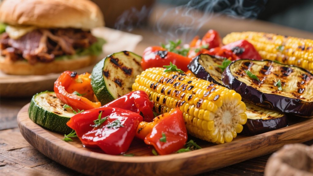 grilled vegetables with flavor