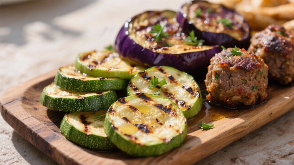 grilled vegetables with mediterranean flair
