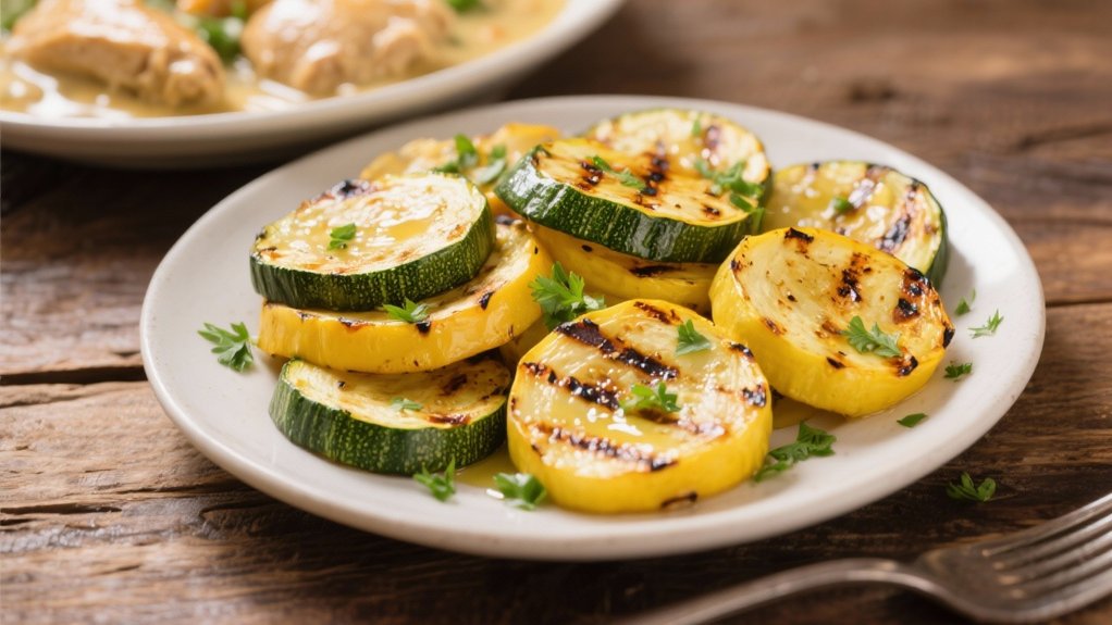 grilled veggies enhance richness