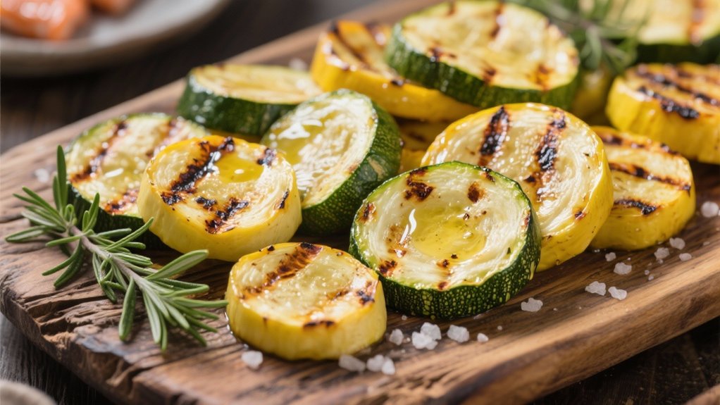 grilled vibrant squash combination