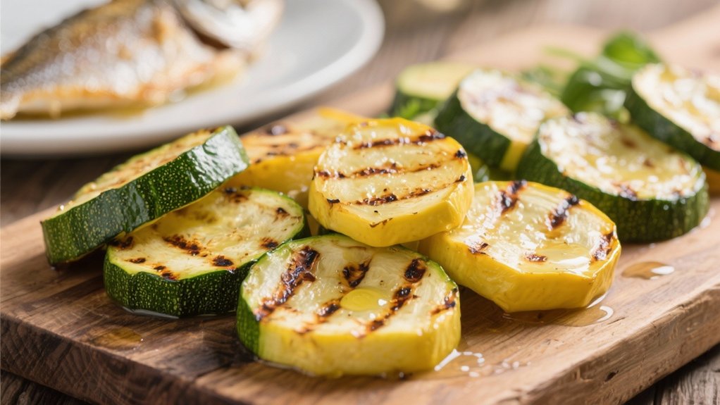grilled vibrant summer vegetables