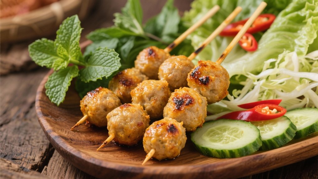 grilled vietnamese meatball recipe