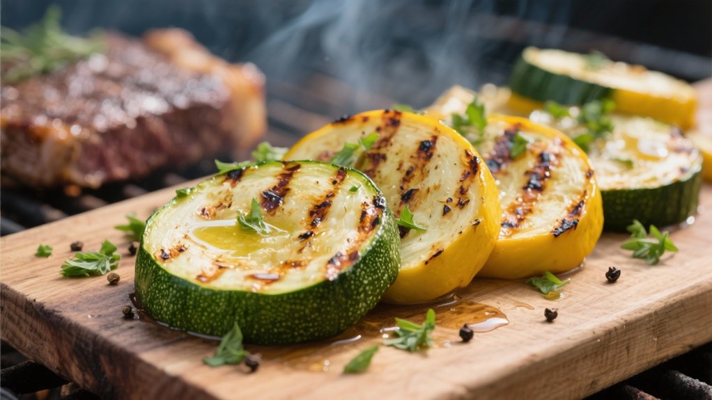 grilled zucchini and squash