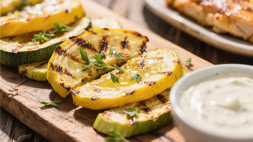 grilled zucchini and squash