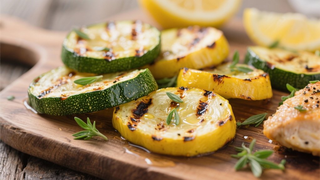 grilled zucchini and squash