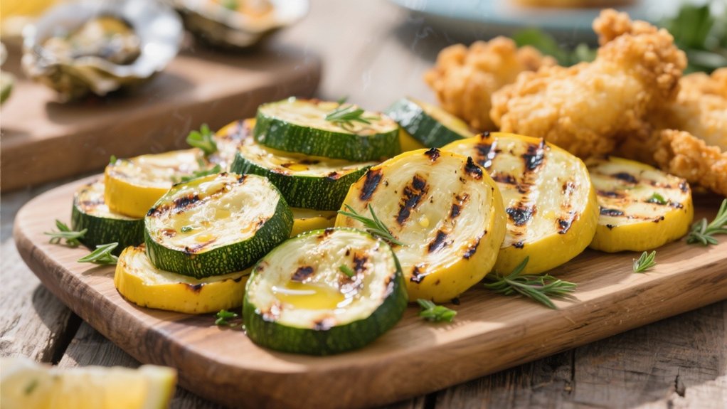 grilled zucchini and squash