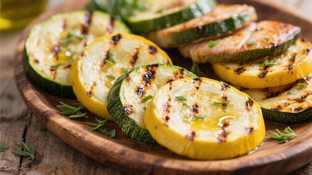 grilled zucchini and squash