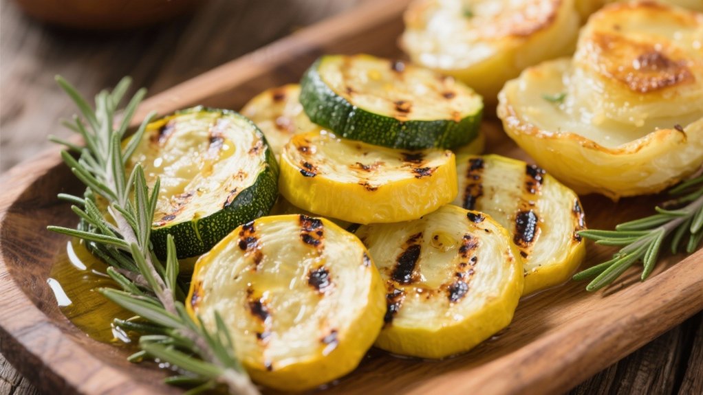 grilled zucchini and squash