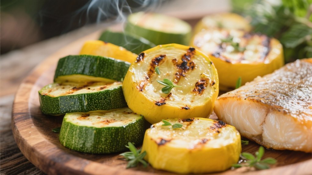 grilled zucchini and squash