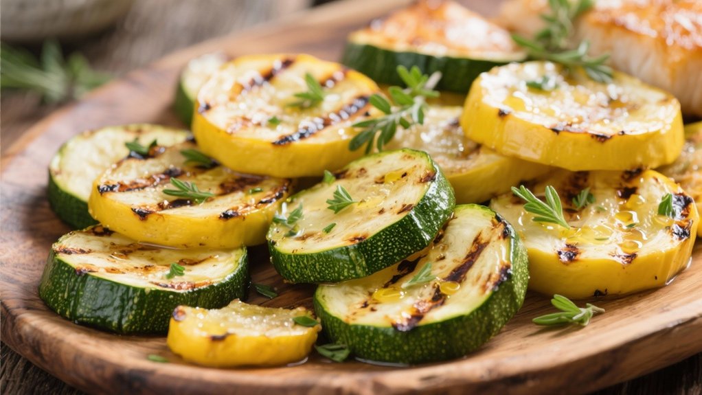 grilled zucchini and squash