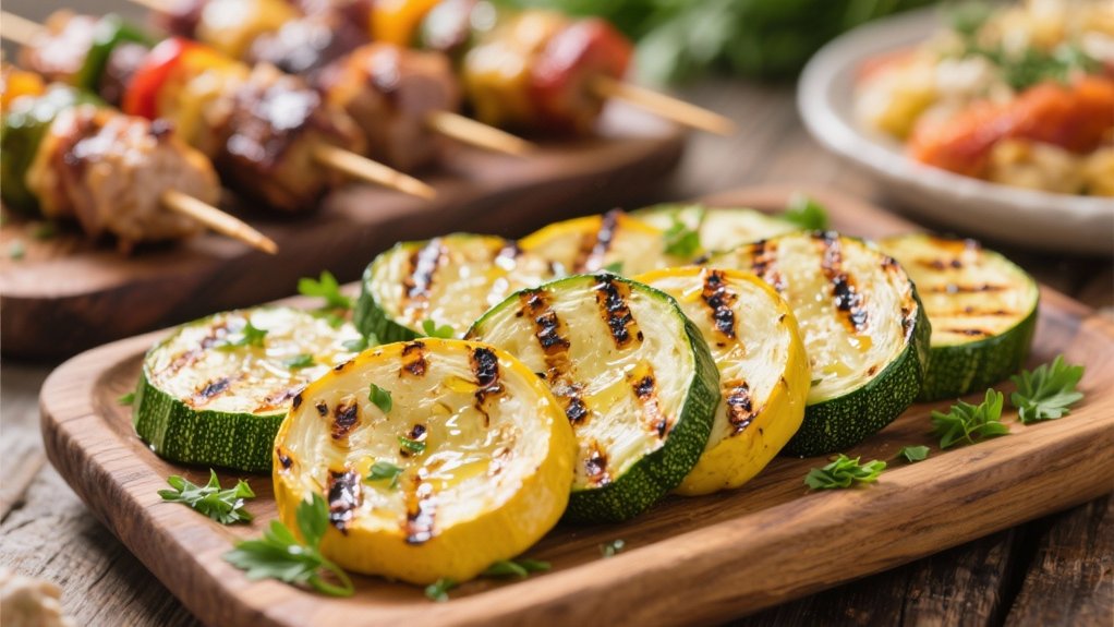 grilled zucchini and squash