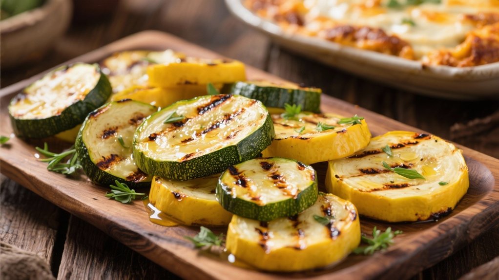 grilled zucchini and squash