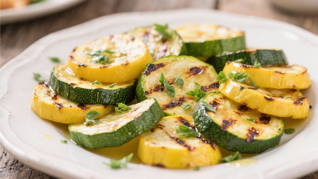 grilled zucchini and squash