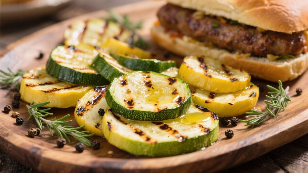 grilled zucchini and squash