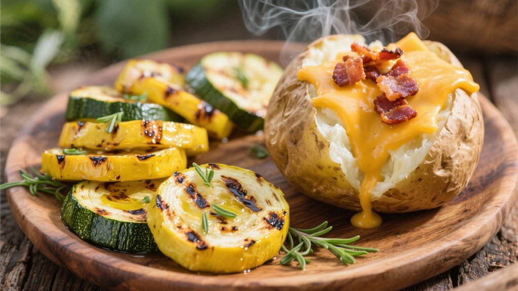 grilled zucchini and squash