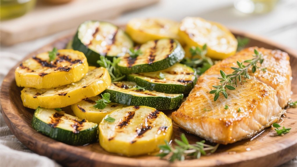 grilled zucchini and squash