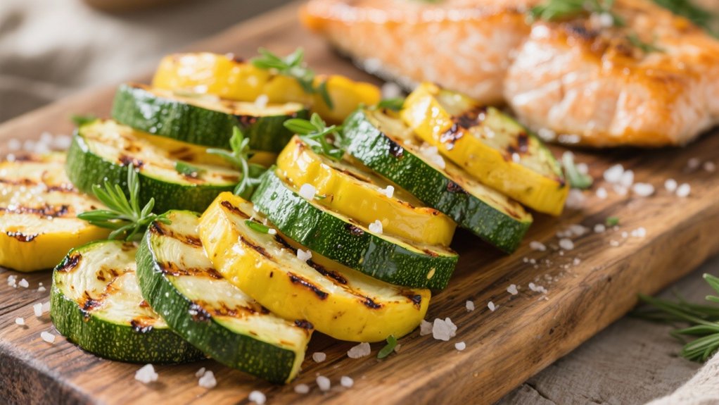 grilled zucchini and squash medley