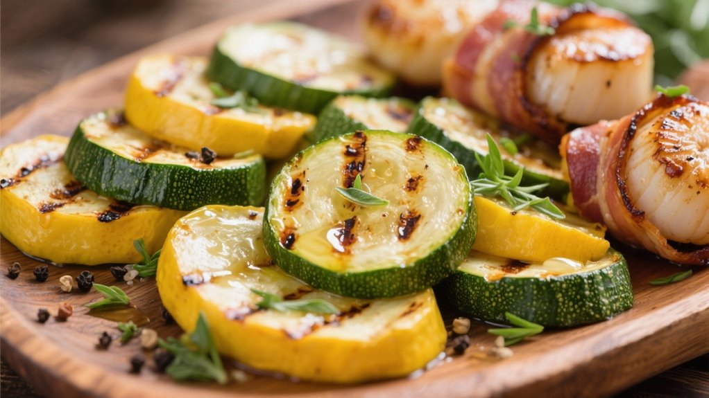 grilled zucchini and squash