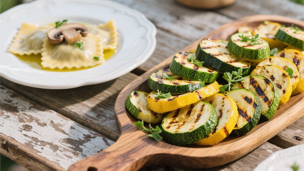 grilled zucchini and squash