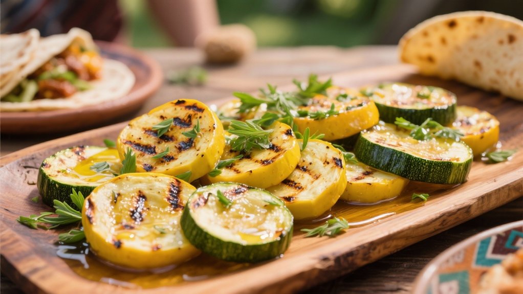 grilled zucchini and squash